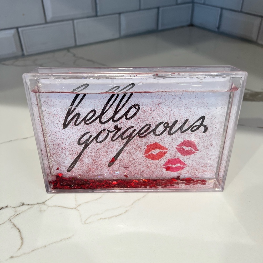 Hello Gorgeous Glitter Frame